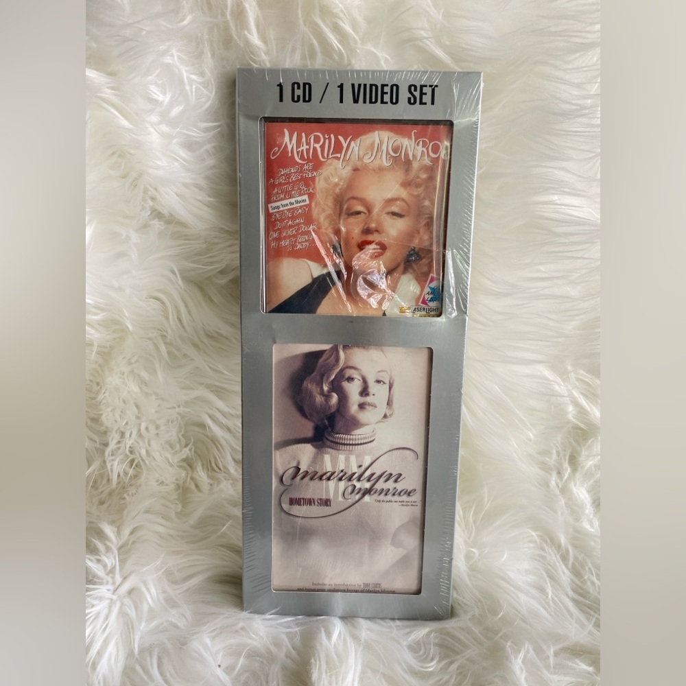 Marilyn Monroe CD & VHS set